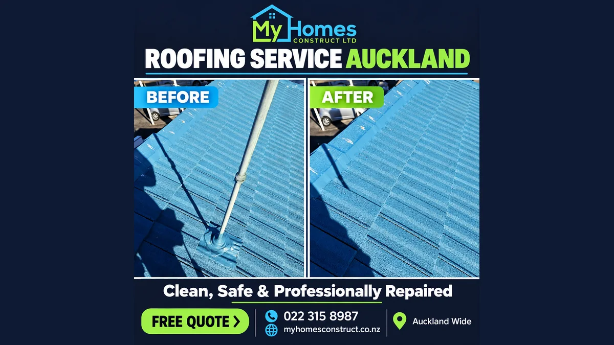 Decramastic Roof Repair in Auckland: What Can Be Fixed and When to Recoat — My Homes Construct Ltd Auckland