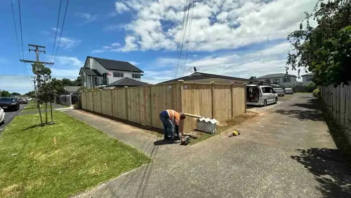 Fence Build in south auckland — My Homes Construct Ltd Auckland