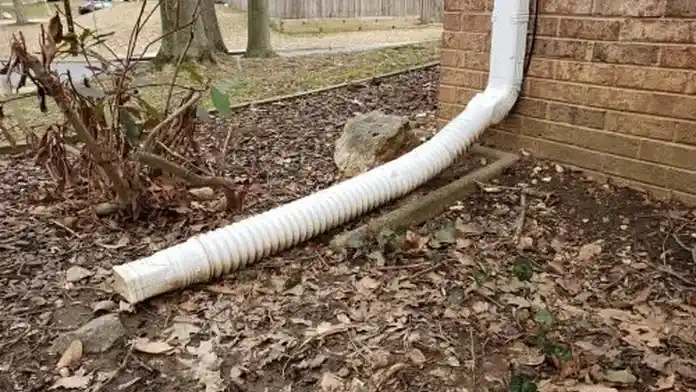 How to Fix a Dented Gutter Downspout