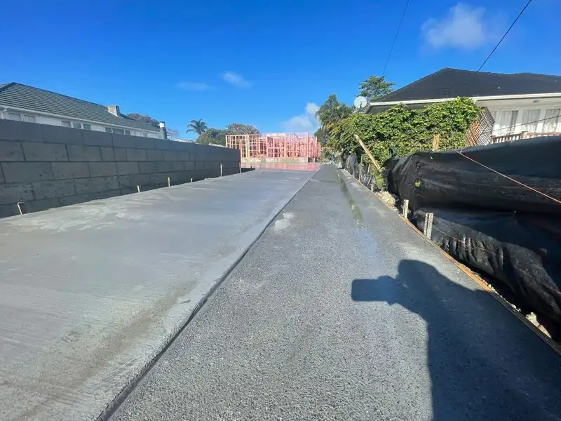 Earthworks Project carried out at a North Shore, Auckland property by My Homes Construct Ltd
