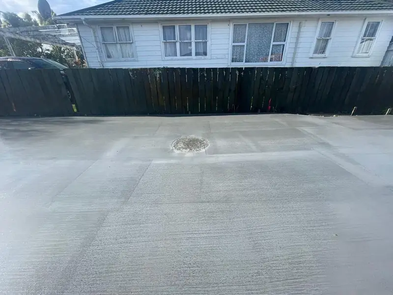 Concrete Driveway completed in New Lynn, Auckland by My Homes Construct Ltd