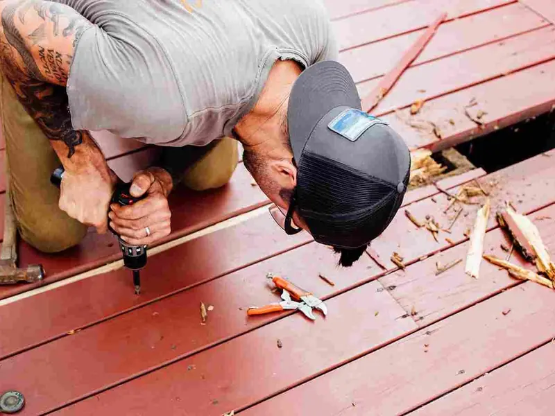 Kwila Deck Construction project finished in Henderson, Auckland by My Homes Construct Ltd