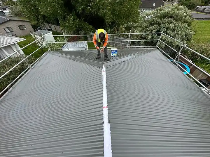 Garage & Carport Roofing project finished in Whenuapai, Auckland by My Homes Construct Ltd