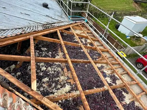Completed colorsteel Roof Install in Westgate, Auckland by My Homes Construct Ltd