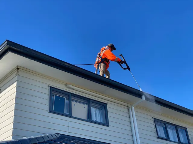 Completed moss removal and roof clean on a Remuera, Auckland home by My Homes Construct Ltd