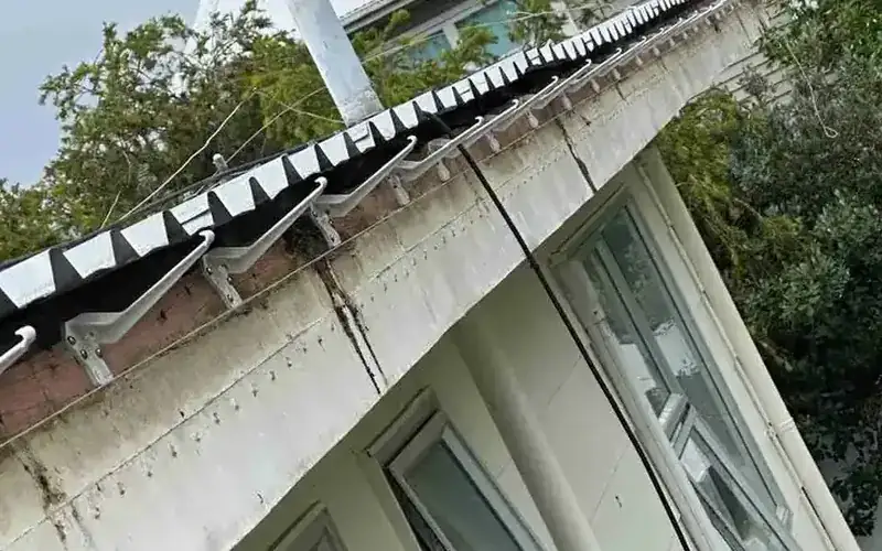 Gutter installation, repair & cleaning on an Auckland home roofline by My Homes Construct Ltd