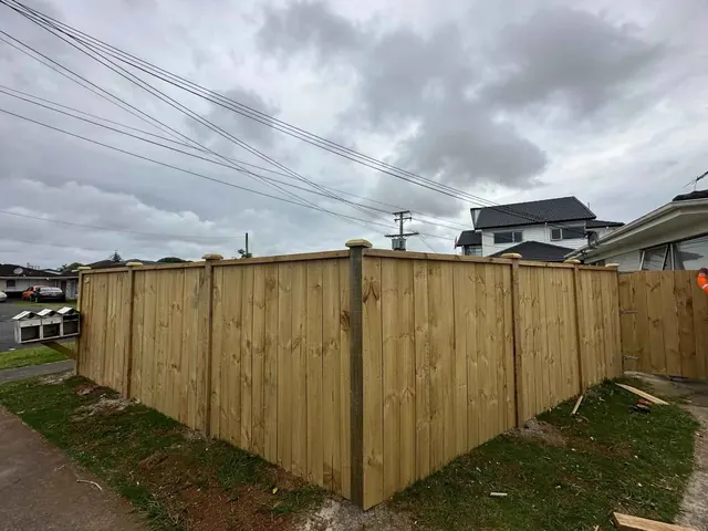Fence painting and staining, Auckland fence painting and staining finished to a professional standard
