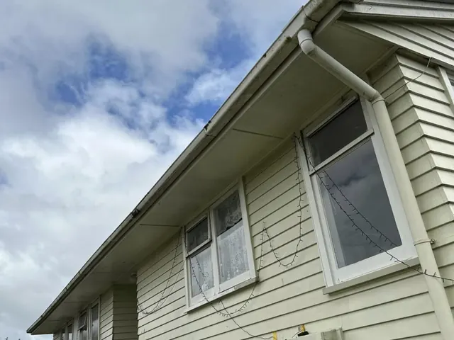 Completed new gutter replacement and installation on a residential project in Auckland