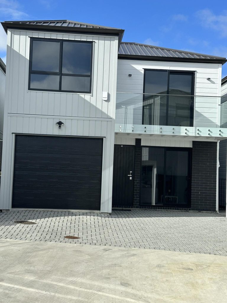 a modern house with quality painting in auckland