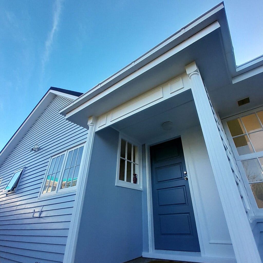 a well built house with nice exterior painting in auckland